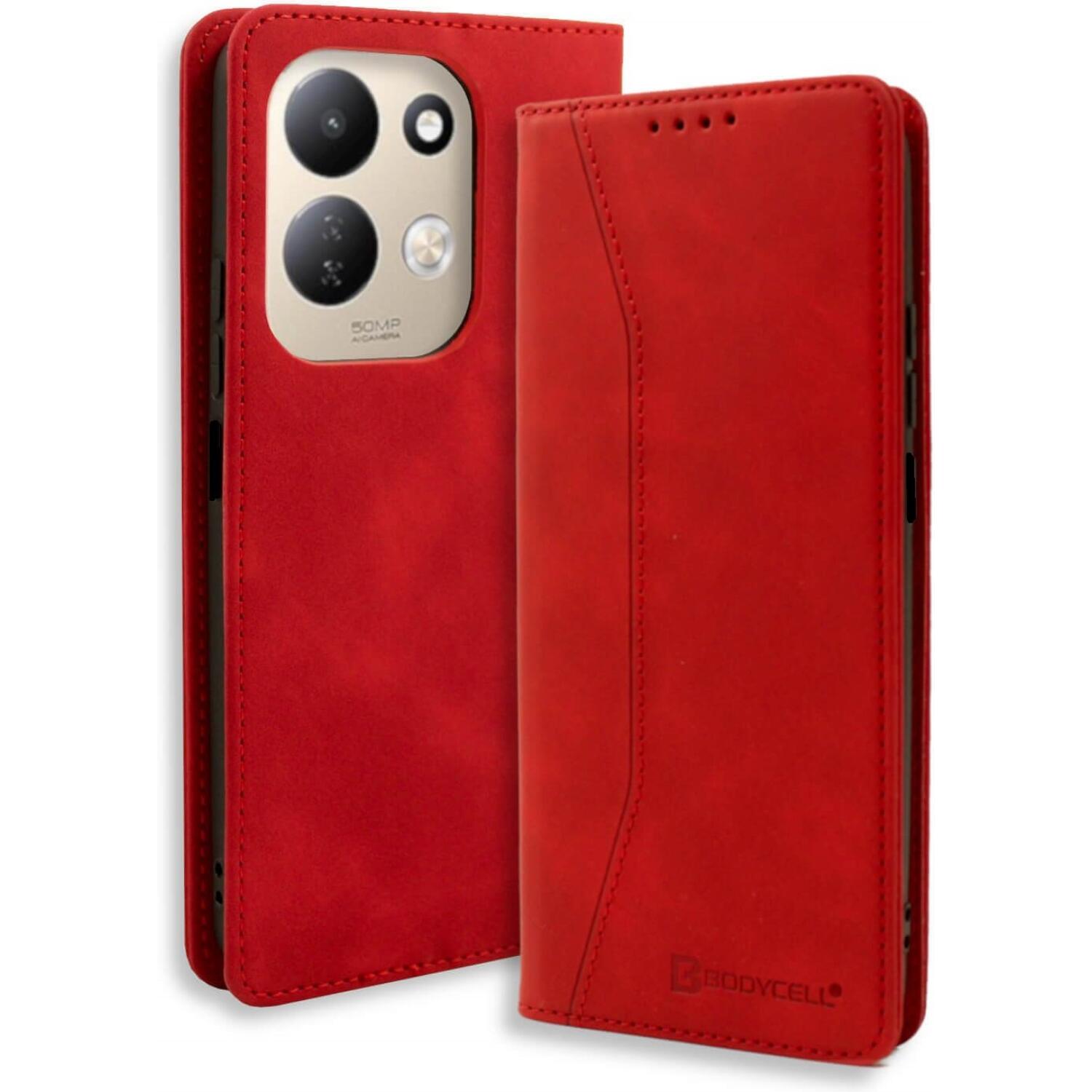 Θήκη Xiaomi Redmi 17 Bodycell Book Case Πορτοφόλι Red
