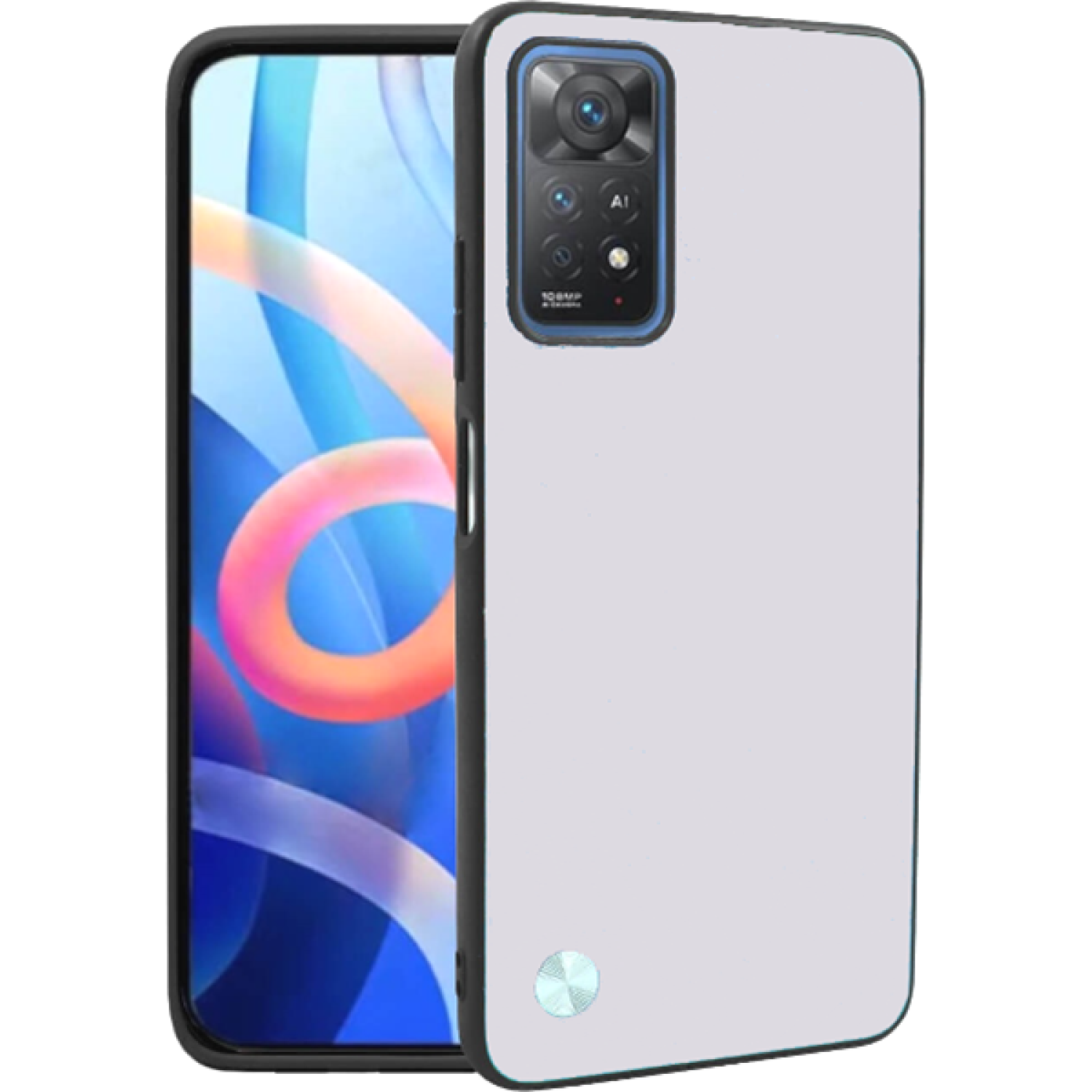 Θήκη Xiaomi Redmi Note 11 Pro / Redmi Note 12 Pro 4G Bodycell Vegan Cover Σκληρή - Light Blue (5206015077586)