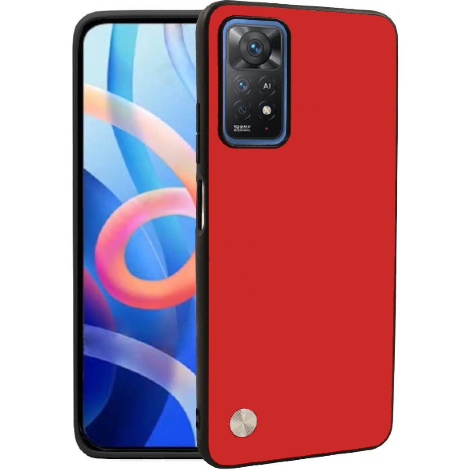 Θήκη Xiaomi Redmi Note 11 Pro / Redmi Note 12 Pro 4G Bodycell Vegan Cover Σκληρή Red