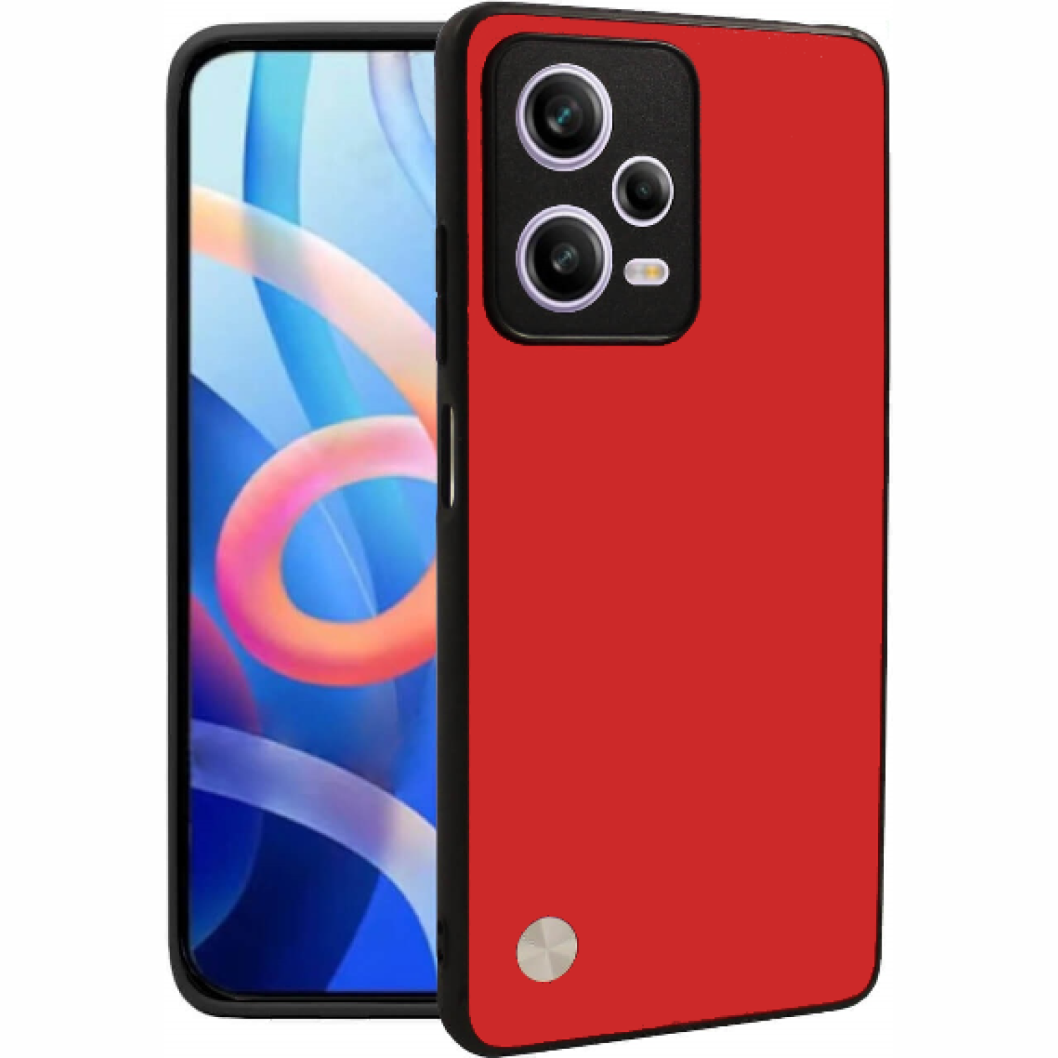 Θήκη Xiaomi Redmi Note 12 Pro 5G Bodycell Vegan Cover Σκληρή Red