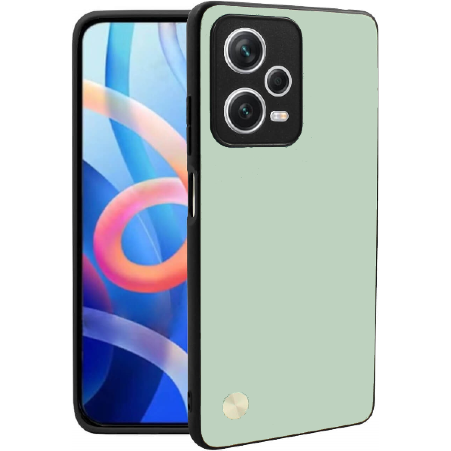 Θήκη Xiaomi Redmi Note 12 Pro Plus Bodycell Vegan Cover Σκληρή Light Green