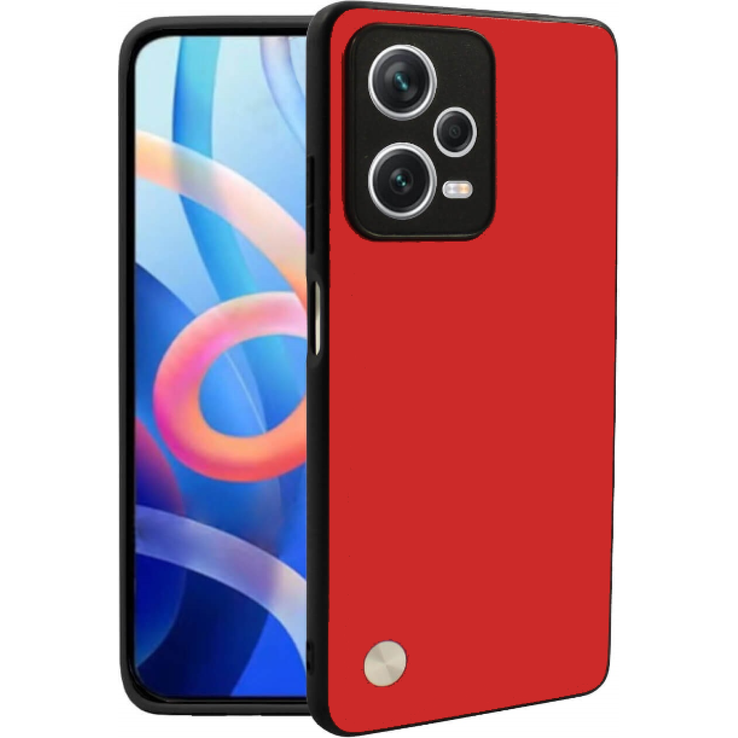 Θήκη Xiaomi Redmi Note 12 Pro Plus Bodycell Vegan Cover Σκληρή Red