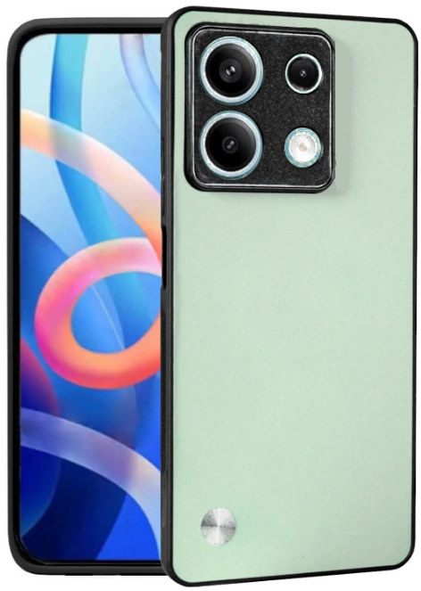 Θήκη Xiaomi Redmi Note 13 5G - Bodycell Vegan Cover Σκληρή - Light Green