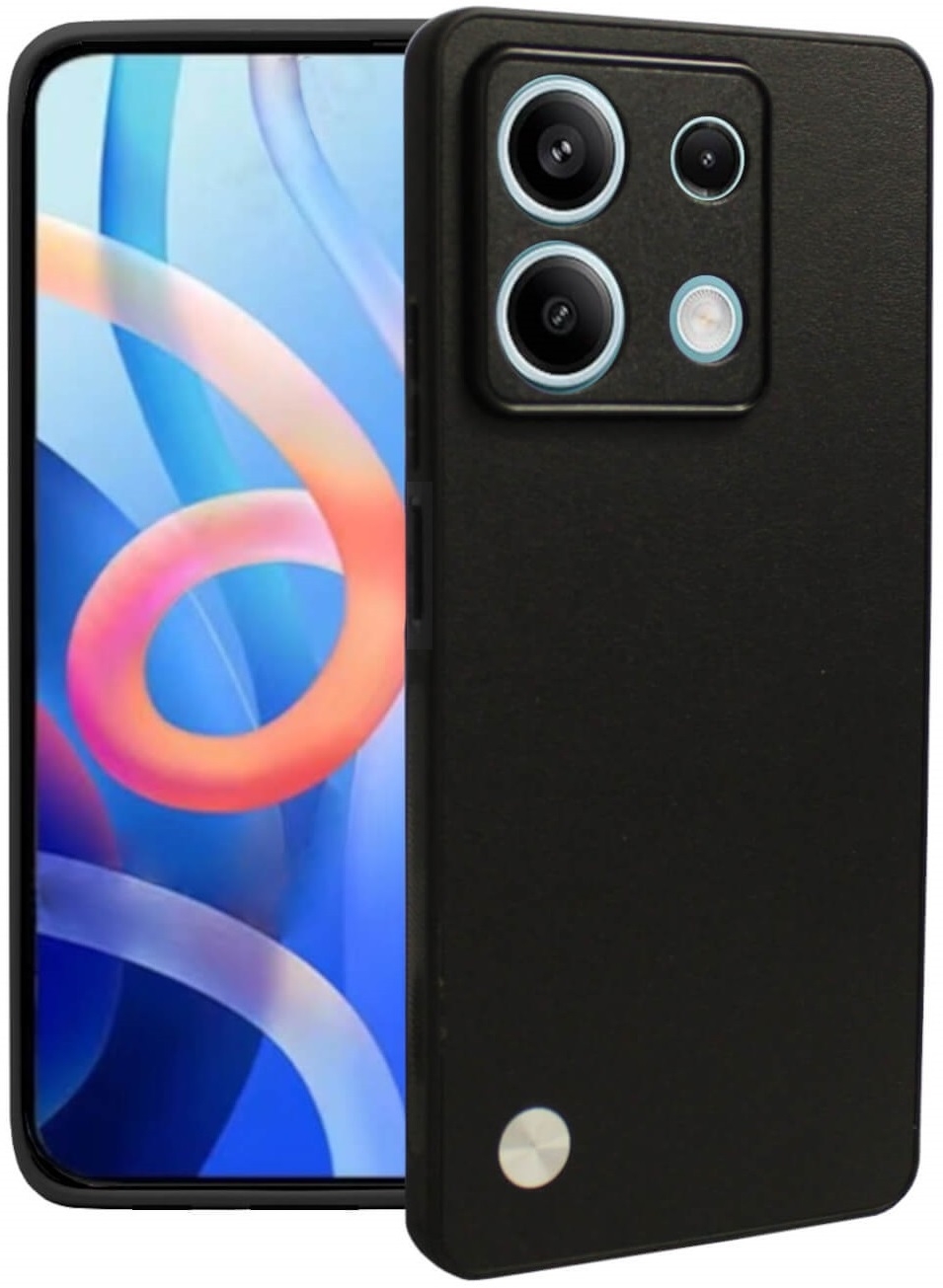 Θήκη Xiaomi Redmi Note 13 Pro 5G / Poco X6 - Bodycell Vegan Cover Σκληρή - Black