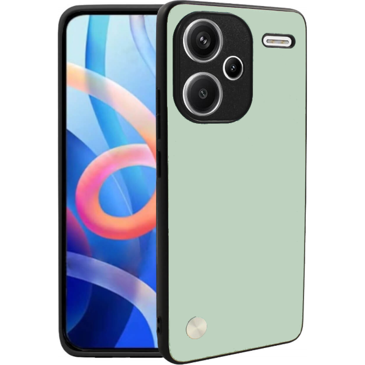 Θήκη Xiaomi Redmi Note 13 Pro Plus Bodycell Vegan Cover Σκληρή - Light Green (5206015078033)