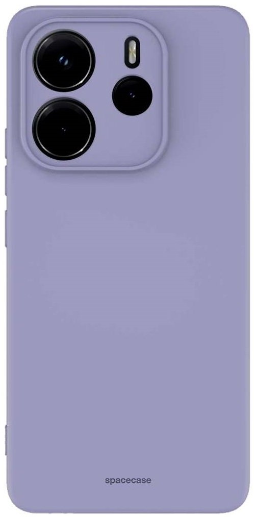 Θήκη Xiaomi Redmi Note 14 5G Spacecase Silicone Case Σιλικόνης Light Purple