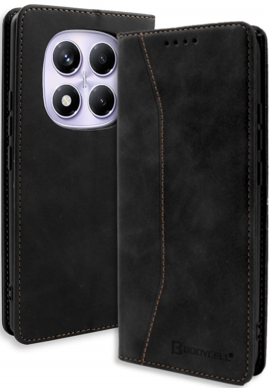 Θήκη Xiaomi Redmi Note 14 Pro 4G Bodycell Book Case Πορτοφόλι Black