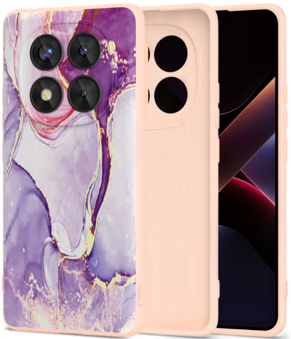 Θήκη Xiaomi Redmi Note 14 Pro 5G / Poco X7 Tech-Protect Icon Σιλικόνης Marble