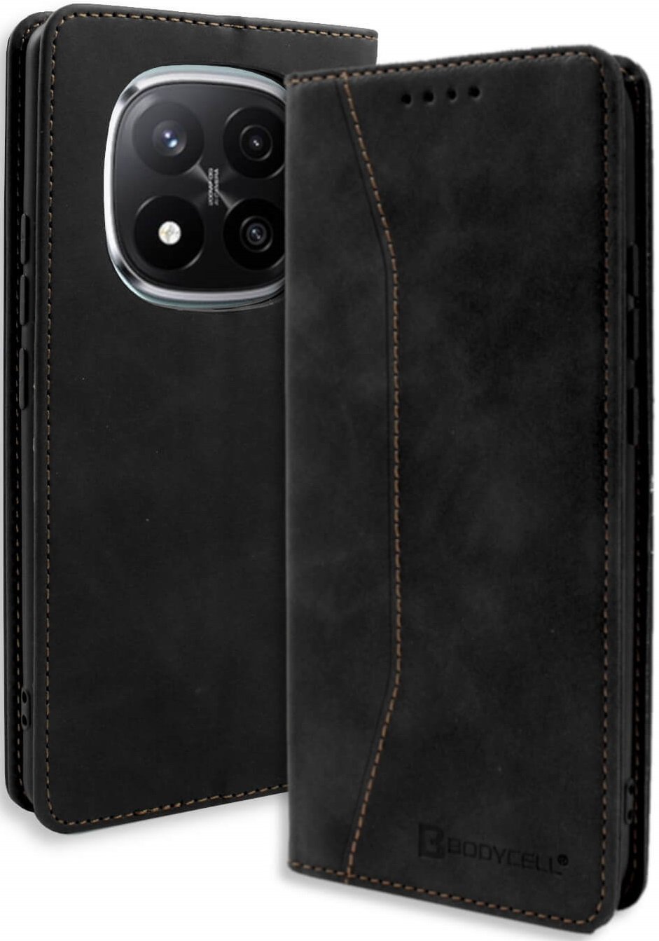 Θήκη Xiaomi Redmi Note 14 Pro Plus 5G Bodycell Book Case Πορτοφόλι Black