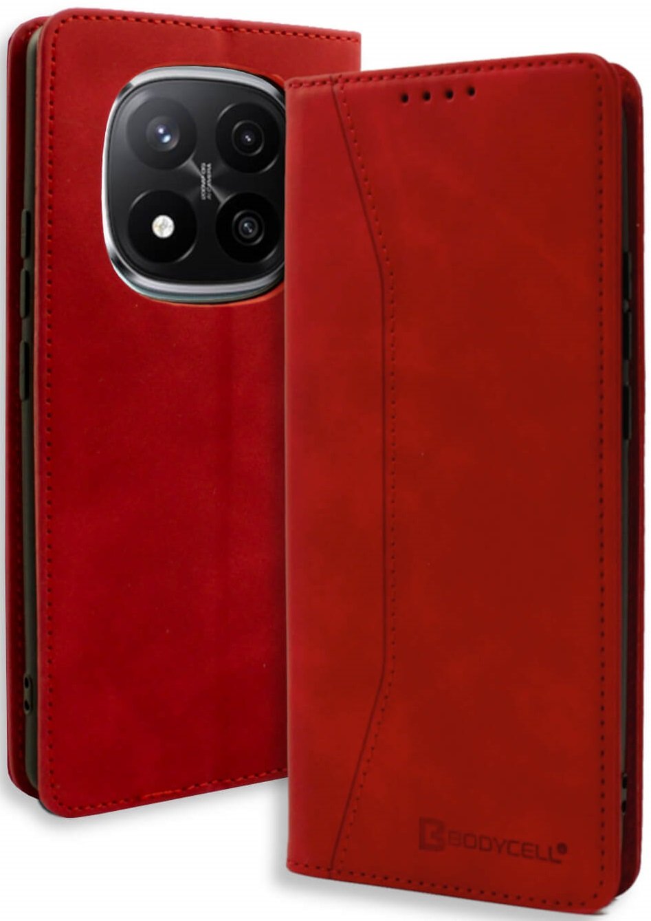 Θήκη Xiaomi Redmi Note 14 Pro Plus 5G Bodycell Book Case Πορτοφόλι Red