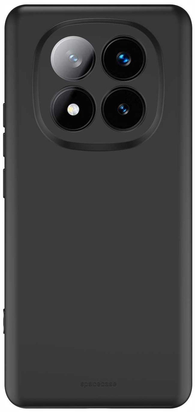 Θήκη Xiaomi Redmi Note 14 Pro Plus 5G Spacecase Silicone Case Σιλικόνης Black