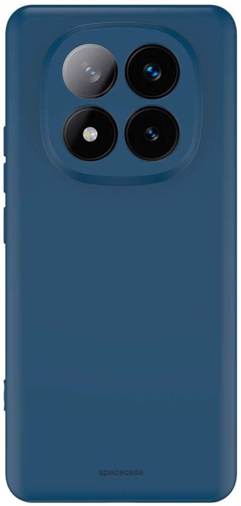 Θήκη Xiaomi Redmi Note 14 Pro Plus 5G Spacecase Silicone Case Σιλικόνης Blue