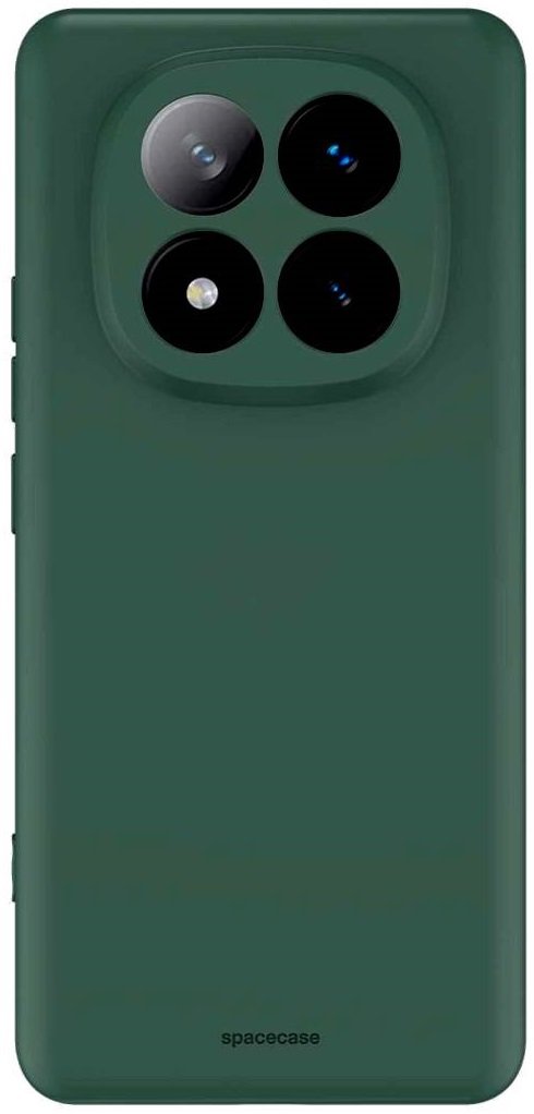 Θήκη Xiaomi Redmi Note 14 Pro Plus 5G Spacecase Silicone Case Σιλικόνης Dark Green
