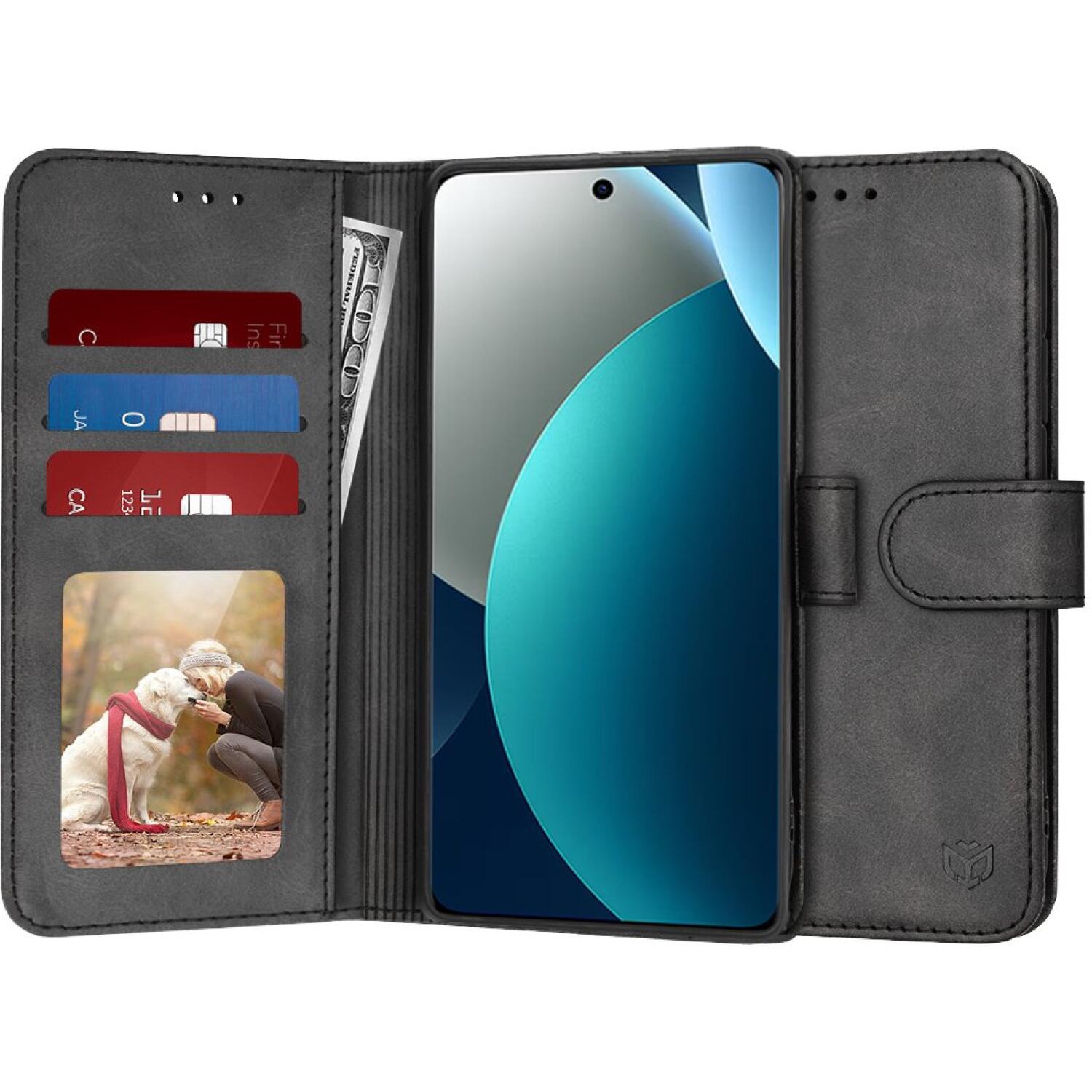 Θήκη Xiaomi Redmi Note 15 Pro 4G Techsuit Diary Book Πορτοφόλι Black
