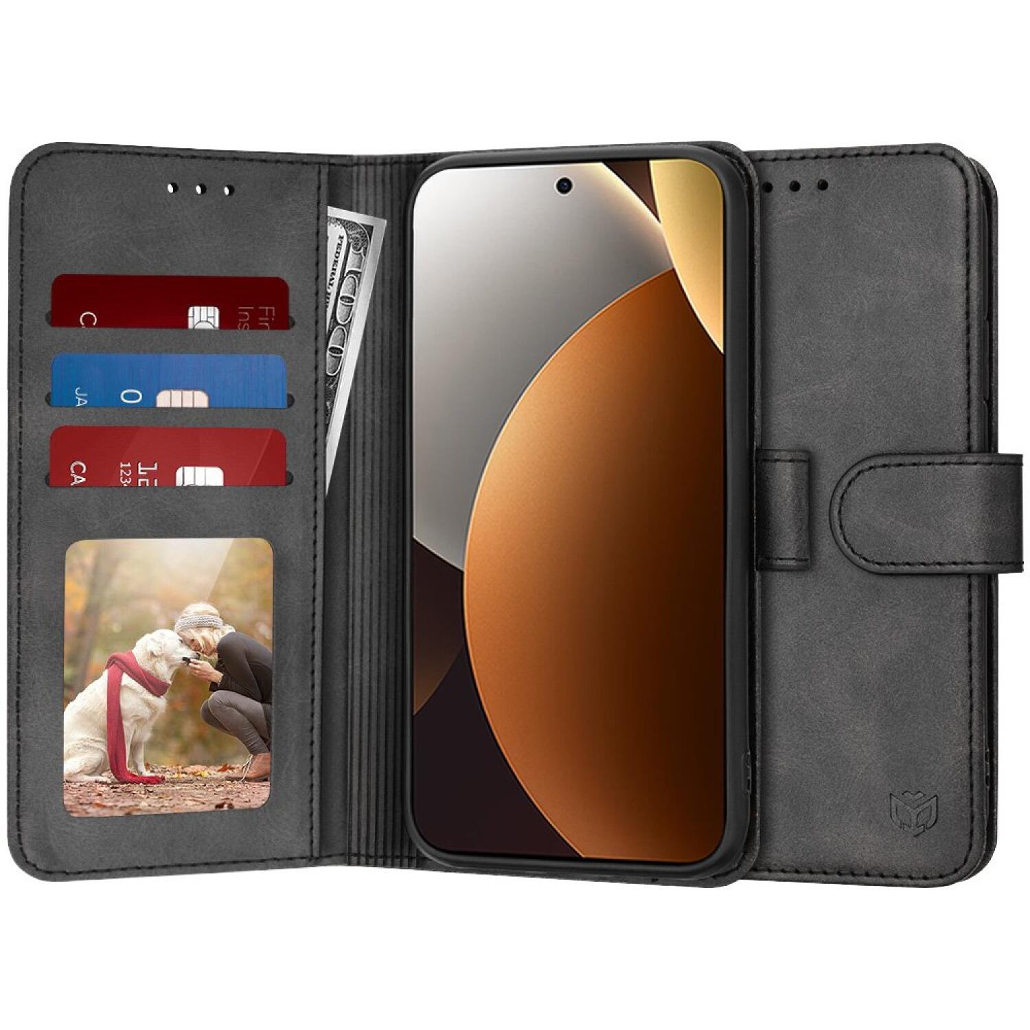 Θήκη Xiaomi Redmi Note 15 Pro 5G Techsuit Diary Book Πορτοφόλι Black