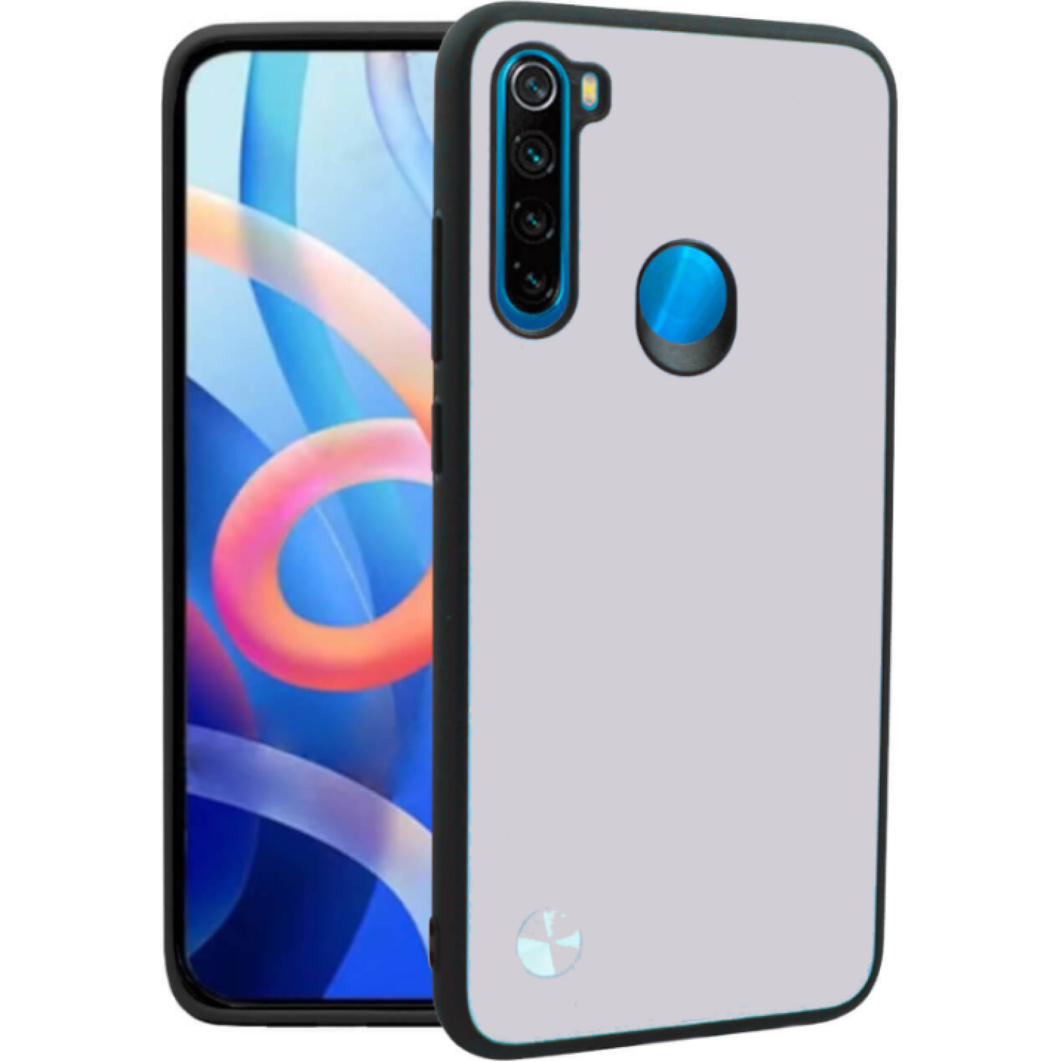 Θήκη Xiaomi Redmi Note 8 / Note 8 2021 Bodycell Vegan Cover Σκληρή Light Blue