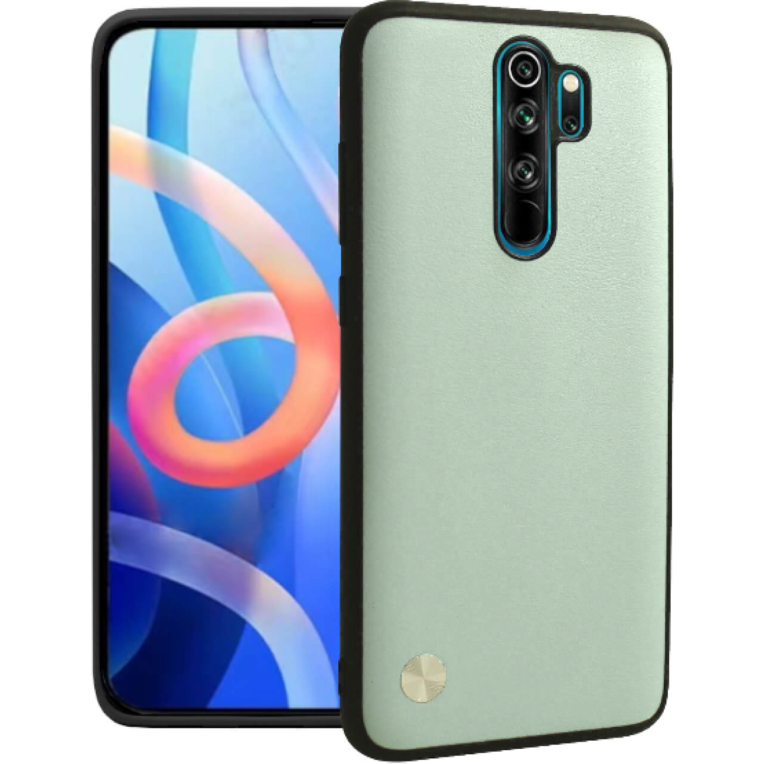 Θήκη Xiaomi Redmi Note 8 Pro Bodycell Vegan Cover Σκληρή Light Green
