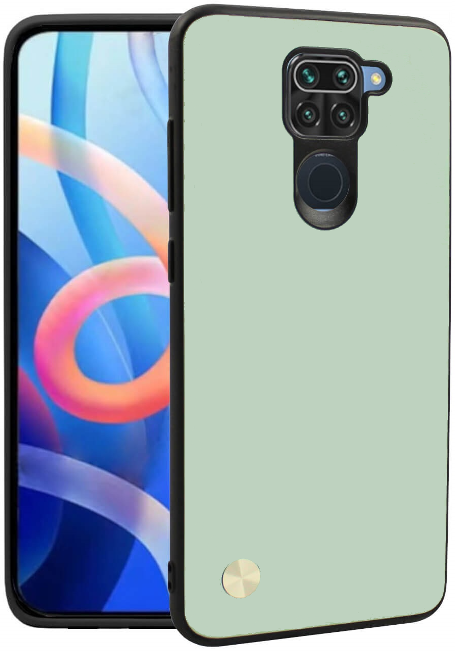 Θήκη Xiaomi Redmi Note 9 Bodycell Vegan Cover Σκληρή Light Green 