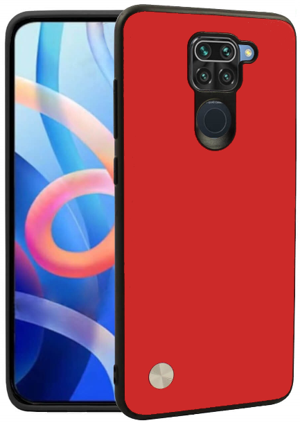 Θήκη Xiaomi Redmi Note 9 Bodycell Vegan Cover Σκληρή Red