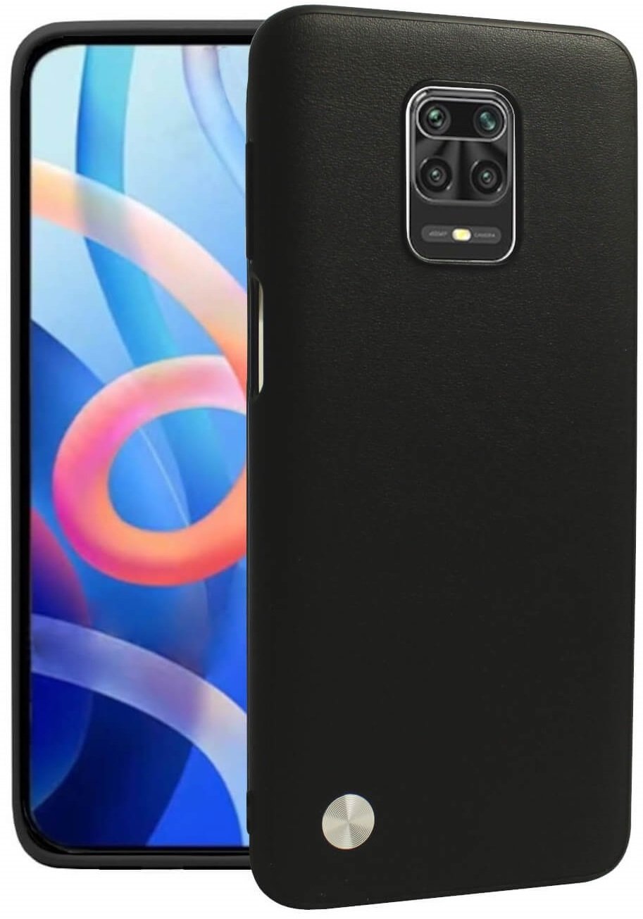 Θήκη Xiaomi Redmi Note 9S / 9 Pro / 9 Pro Max Bodycell Vegan Cover Σκληρή Black
