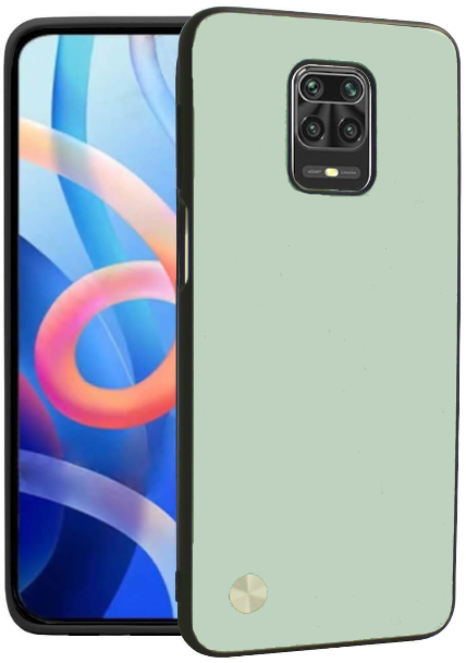Θήκη Xiaomi Redmi Note 9S / 9 Pro / 9 Pro Max Bodycell Vegan Cover Σκληρή Light Green