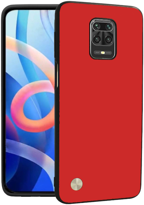 Θήκη Xiaomi Redmi Note 9S / 9 Pro / 9 Pro Max Bodycell Vegan Cover Σκληρή - Red (5206015078248)