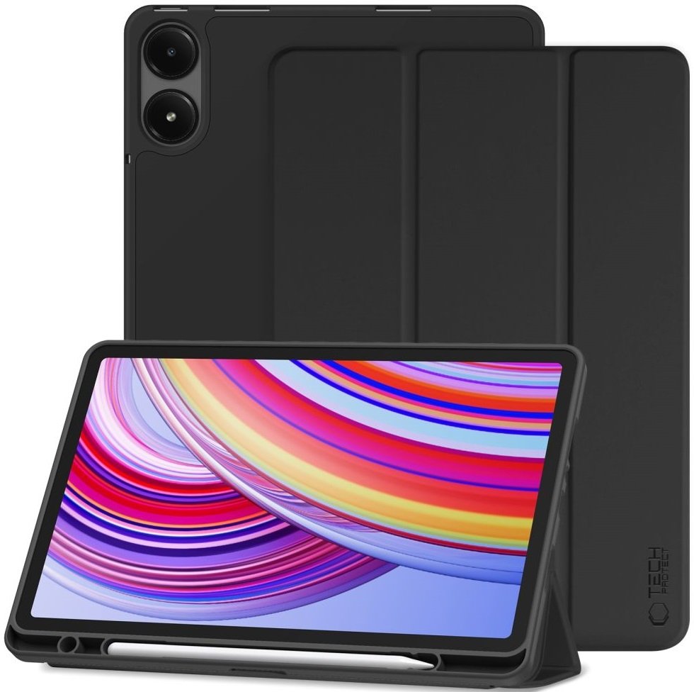 Θήκη Xiaomi Redmi Pad Pro 12.1" Tech-Protect SC Pen Smartcase Flip με Υποδοχή για Γραφίδα Black