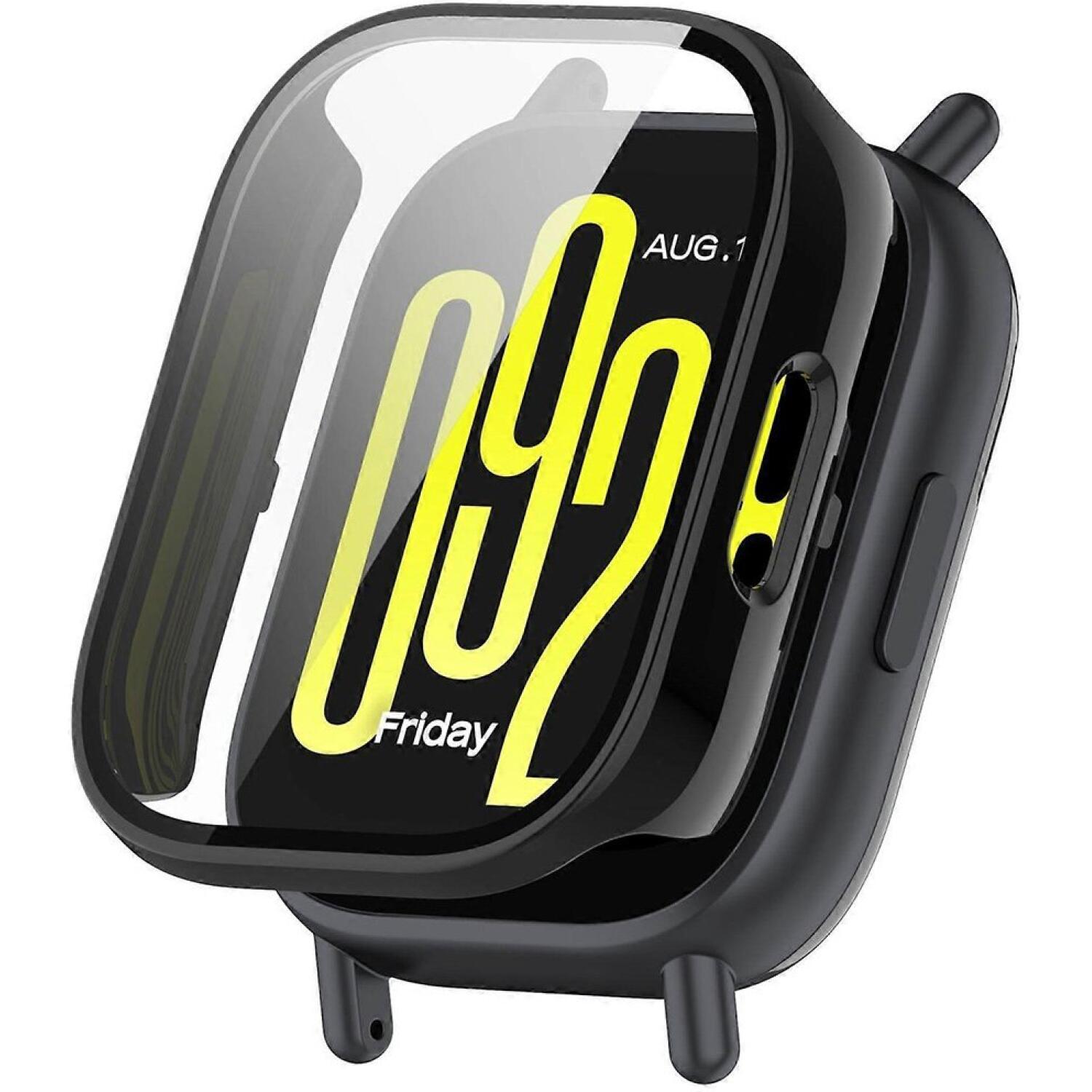 Θήκη Xiaomi Redmi Watch 5 Active Techsuit Defense360 Pro με Tempered Glass Black