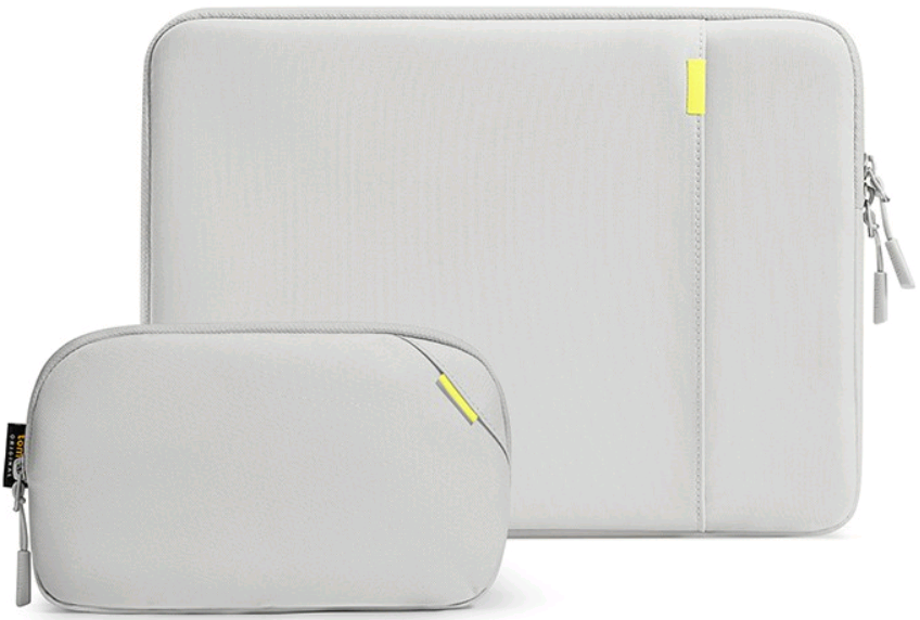 Tomtoc Recycled Sleeve - Σετ Θήκη Versatile A13 για MacBook Pro 16" και Accessory Pouch Θήκη για Αξεσουάρ - Gray
