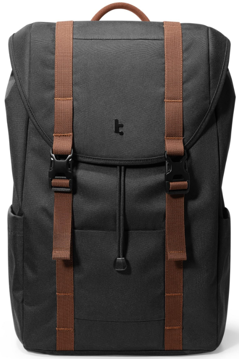 Tomtoc VintPack TA1 Laptop Backpack - Σακίδιο / Τσάντα Πλάτης & Μεταφοράς Laptop έως 15.6" & Tablet έως 12.9" - 22L - Black