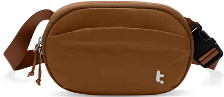 Τσαντάκι Unisex Tomtoc SlingBean-T32 Belt Bag Μέσης / Χιαστί / Fanny Pack Αντικλεπτικό με RFID 1.5L Caramel