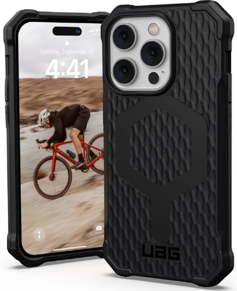 UAG Essential Armor Ανθεκτική MagSafe θήκη Σιλικόνης - Apple iPhone 14 Pro - Black