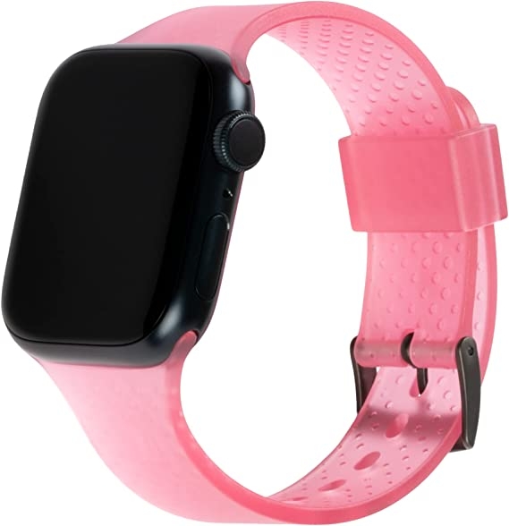 UAG Lucent Λουράκι Σιλικόνης Apple Watch SE/11/10/9/8/7/6/5/4 (42/41/40mm) - Pink Sand (194007318A8A)