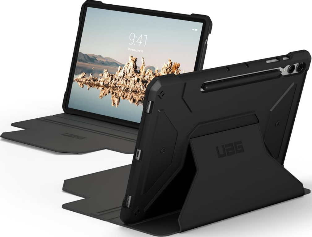 UAG Metropolis SE - Flip Ανθεκτική Θήκη με Υποδοχή S-Pen - Samsung Galaxy Tab S10 Plus / S9 Plus 12.4" - Black