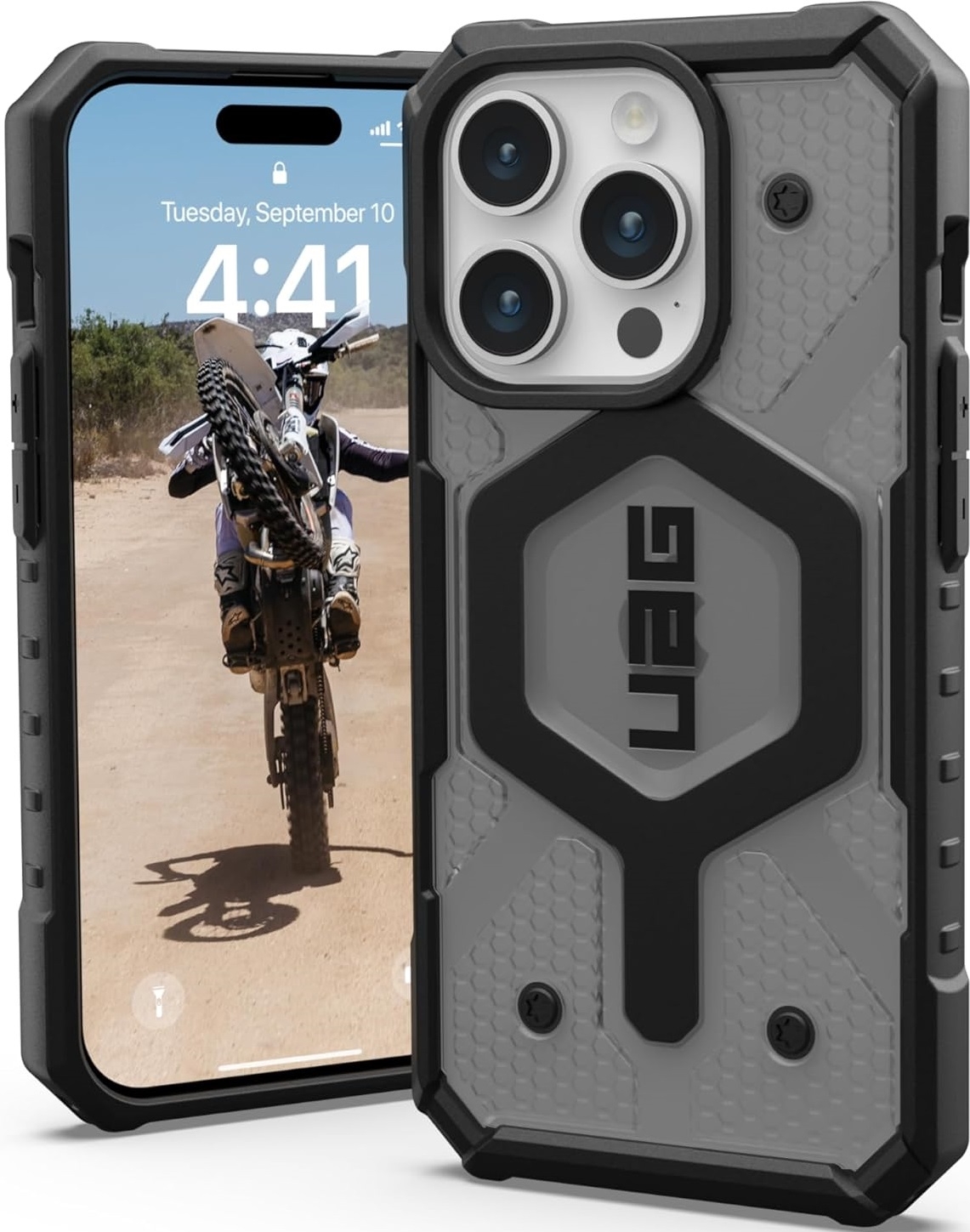 UAG Pathfinder - Ανθεκτική Θήκη MagSafe Apple iPhone 15 Pro - Ash