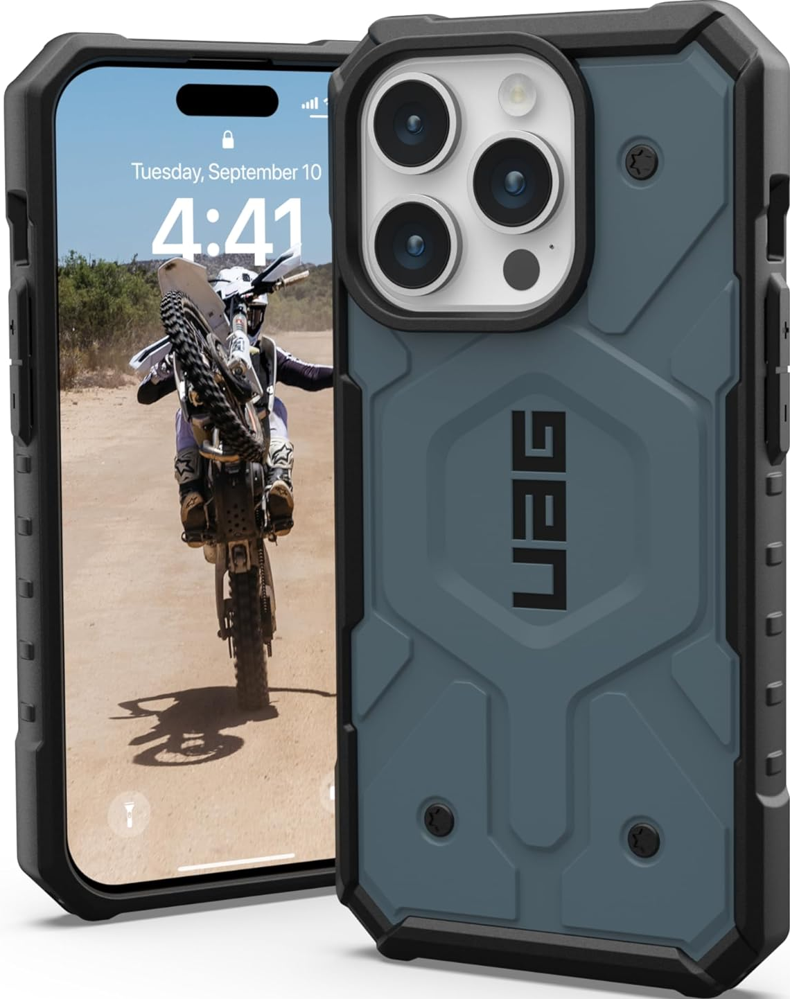 UAG Pathfinder - Ανθεκτική Θήκη MagSafe Apple iPhone 15 Pro - Cloud Blue