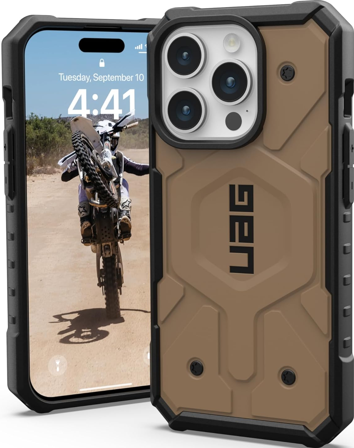 UAG Pathfinder - Ανθεκτική Θήκη MagSafe Apple iPhone 15 Pro - Dark Earth