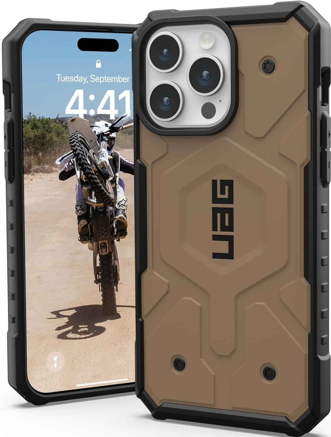 UAG Pathfinder - Ανθεκτική Θήκη MagSafe Apple iPhone 15 Pro Max - Dark Earth
