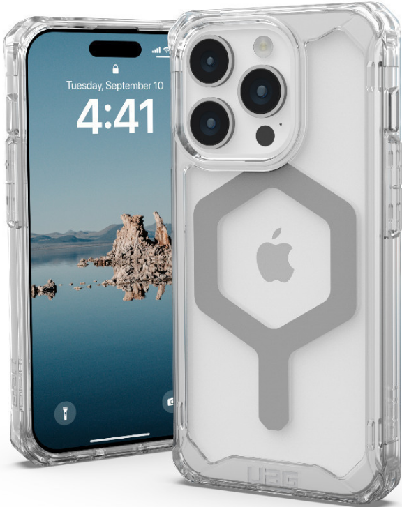 UAG Plyo - Ανθεκτική Θήκη MagSafe - Apple iPhone 15 Pro - Ice / Silver 
