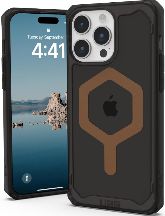 UAG Plyo - Ανθεκτική Θήκη MagSafe - Apple iPhone 15 Pro Max - Black / Bronze