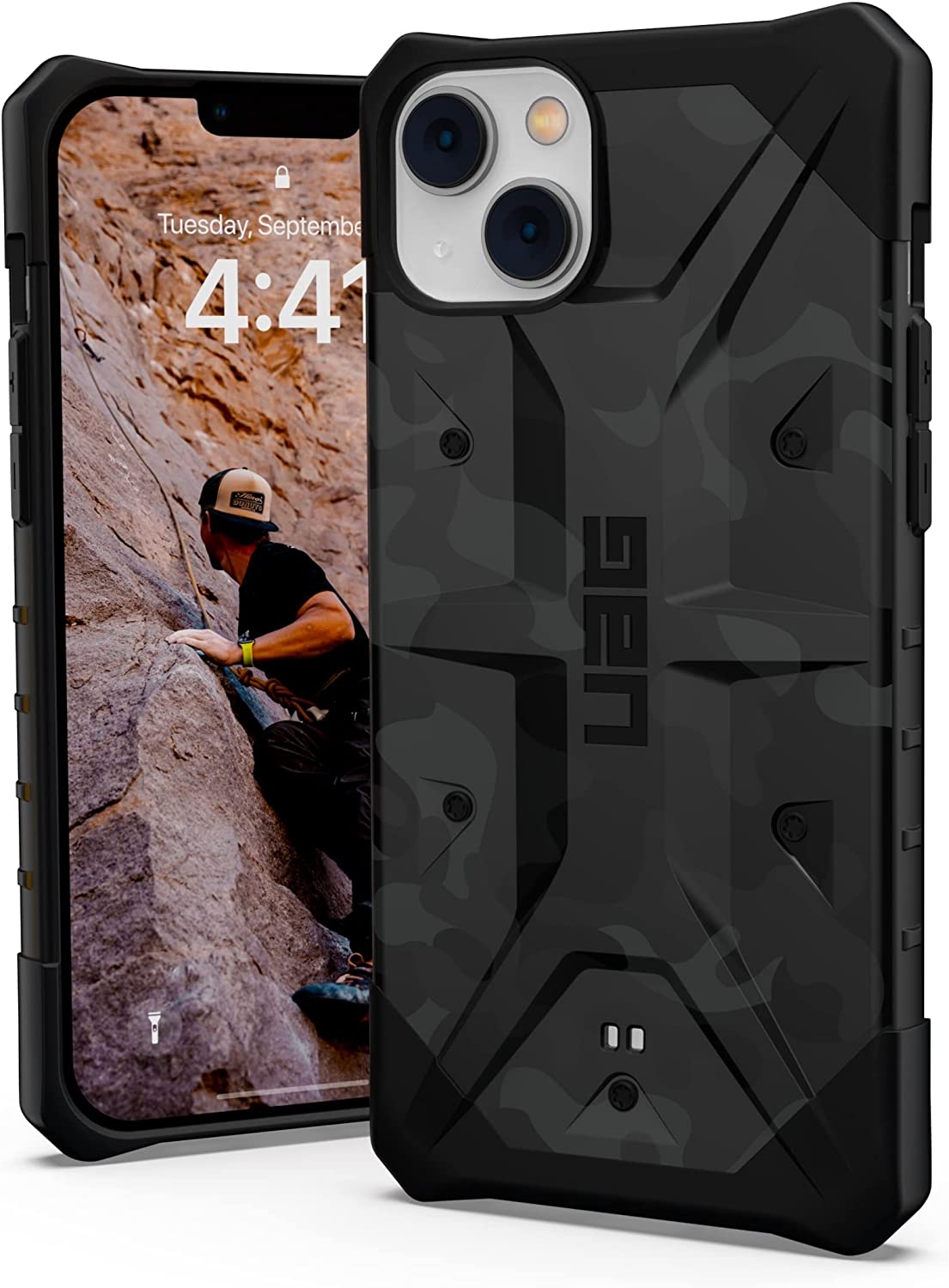 UAG Θήκη Pathfinder Series Apple iPhone 14 Plus - Black Midnight Camo (114057114061)