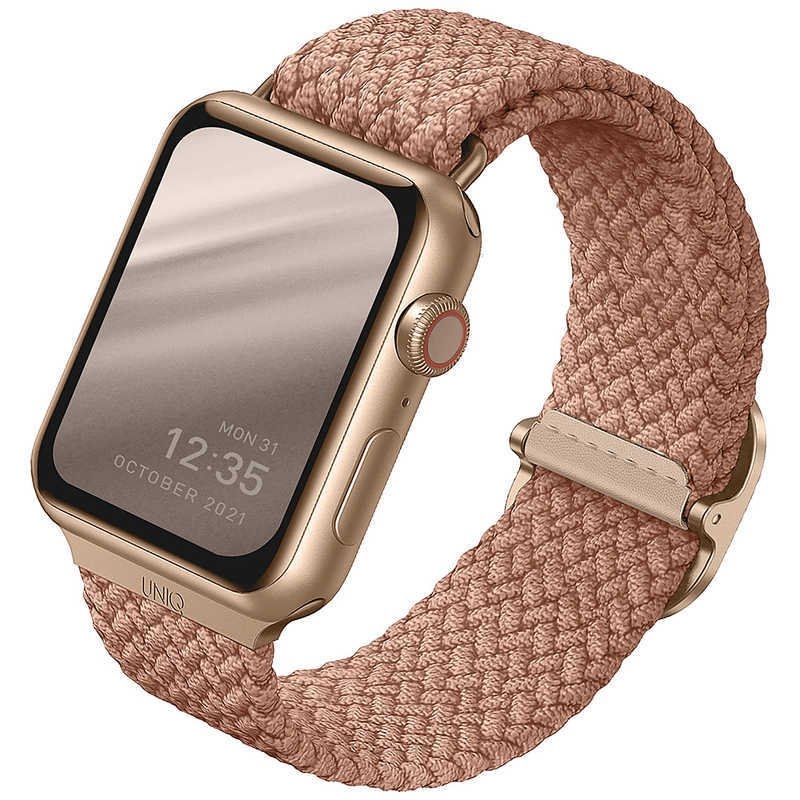 Uniq Aspen Braided Band - Premium Πλεκτό Λουράκι Apple Watch SE/11/10/9/8/7/6/5/4 (42/41/40mm) - Pink