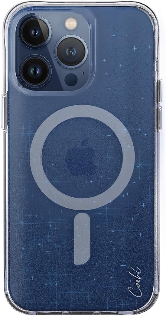 Uniq Coehl Lumino - Ανθεκτική MagSafe Διάφανη Θήκη - Apple iPhone 15 Pro - Prussian Blue
