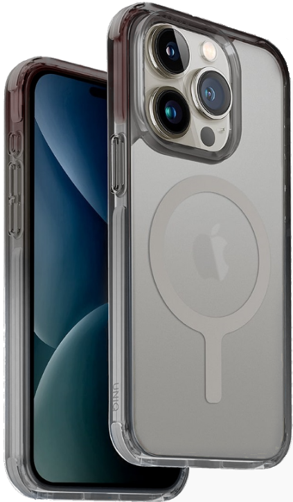 Uniq Combat Duo Series - Ανθεκτική Διάφανη MagSafe Θήκη - Apple iPhone 15 Pro - Dusty Blue / Grey