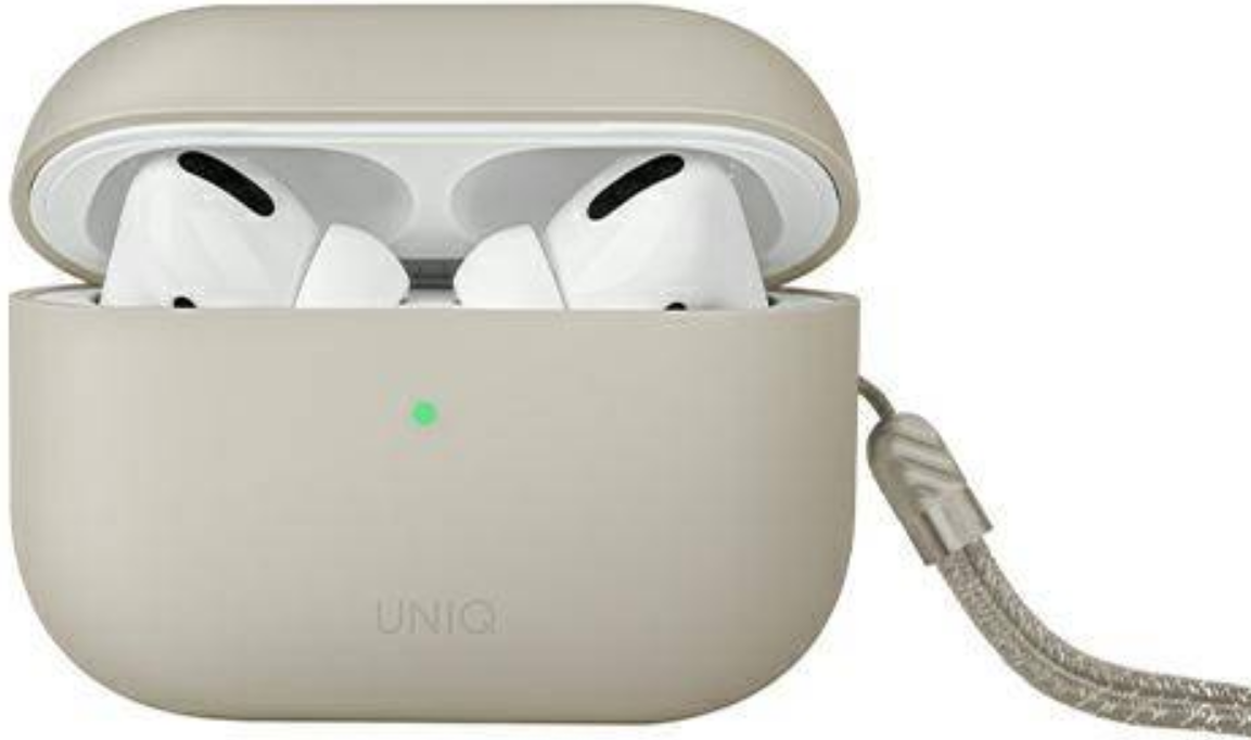 Uniq Lino Hybrid Case - Σκληρή Θήκη για AirPods Pro 2nd Gen - Ivory