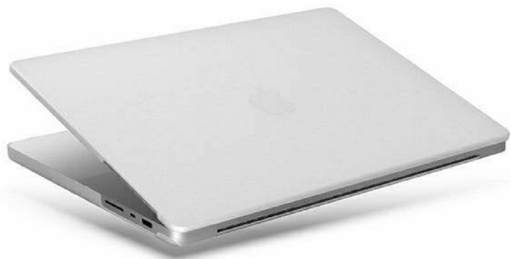 Uniq Σκληρή Θήκη Claro MacBook Pro 14'' 2021 με Προστασία Πληκτρολογίου και Κάλυμμα Κάμερας - Matte Clear