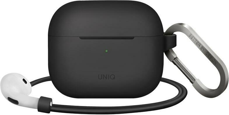 Uniq Vencer Case - Θήκη Σιλικόνης για AirPods 3rd Gen - Dark Grey (UNIQ-AIRPODS(2021)-VENDGRY)