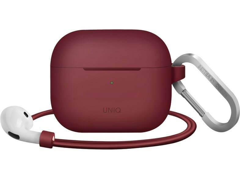 Uniq Vencer Case - Θήκη Σιλικόνης για AirPods 3rd Gen - Maroon