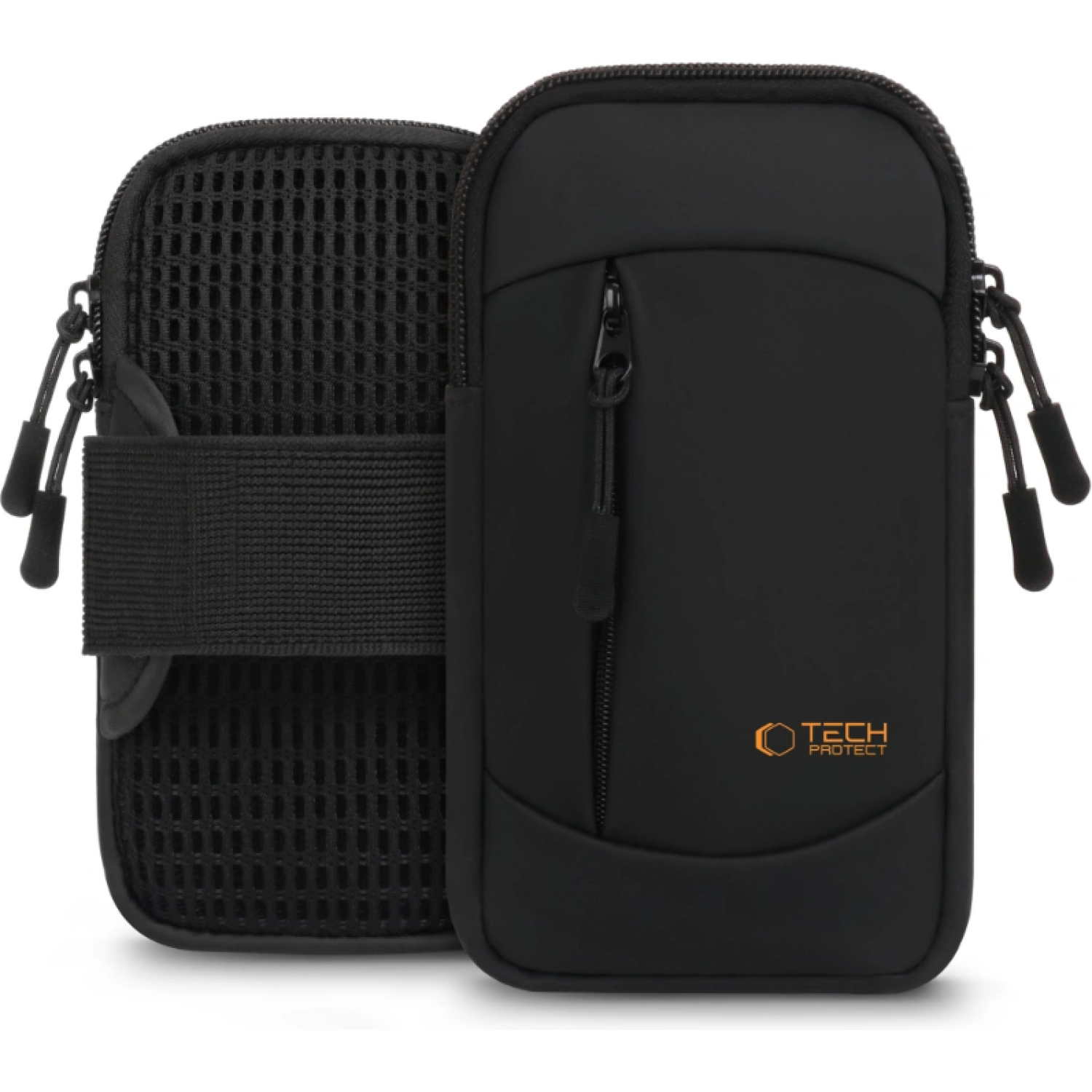 Universal Θήκη Tech-Protect M6 Sport Armband Μπράτσου για Κινητά / Smartphones έως 6.9" Black / Orange