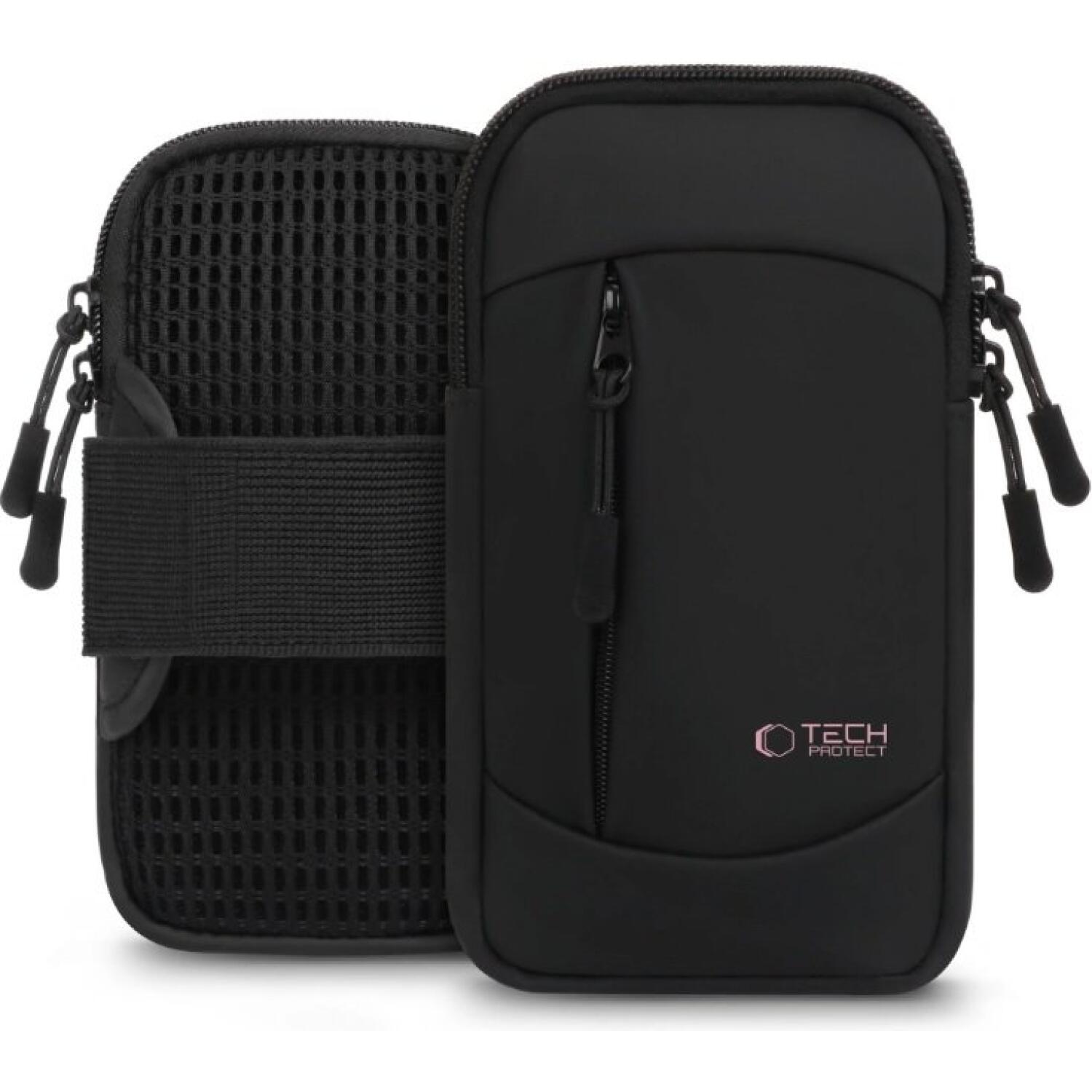 Universal Θήκη Tech-Protect M6 Sport Armband Μπράτσου για Κινητά / Smartphones έως 6.9" Black / Pink